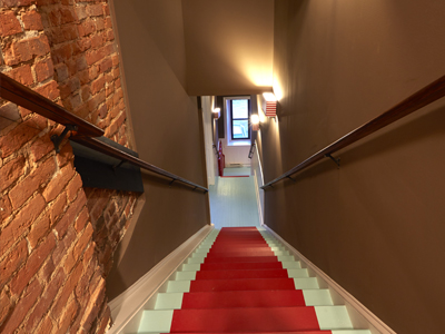 31 Main St-Loft 306 entrance stairs